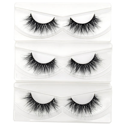 Visofree Eyelashes 3D Mink Lashes High Volume Handmade Mink False Eyelashes Thick Full Strip Lashes Cruelty Free cilios posticos