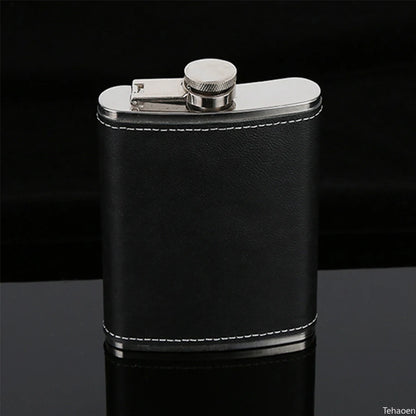 Outdoor Pocket Wine Bottle Pot Cup 9 Oz Mini Hip Flask Whiskey Wine Flask Stainless Steel Portable Metal Alcohol Men Flagon.