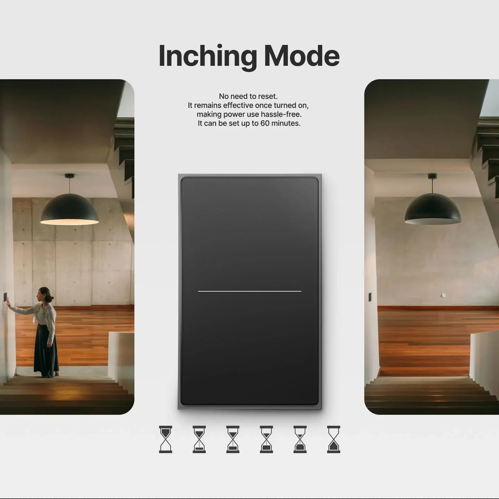 MOES Tuya ZigBee Star Feather Schalter US Smart Air Touch mit neutraler Lichtszene 2in1 APP-Fernbedienung mit Alexa Google Home.