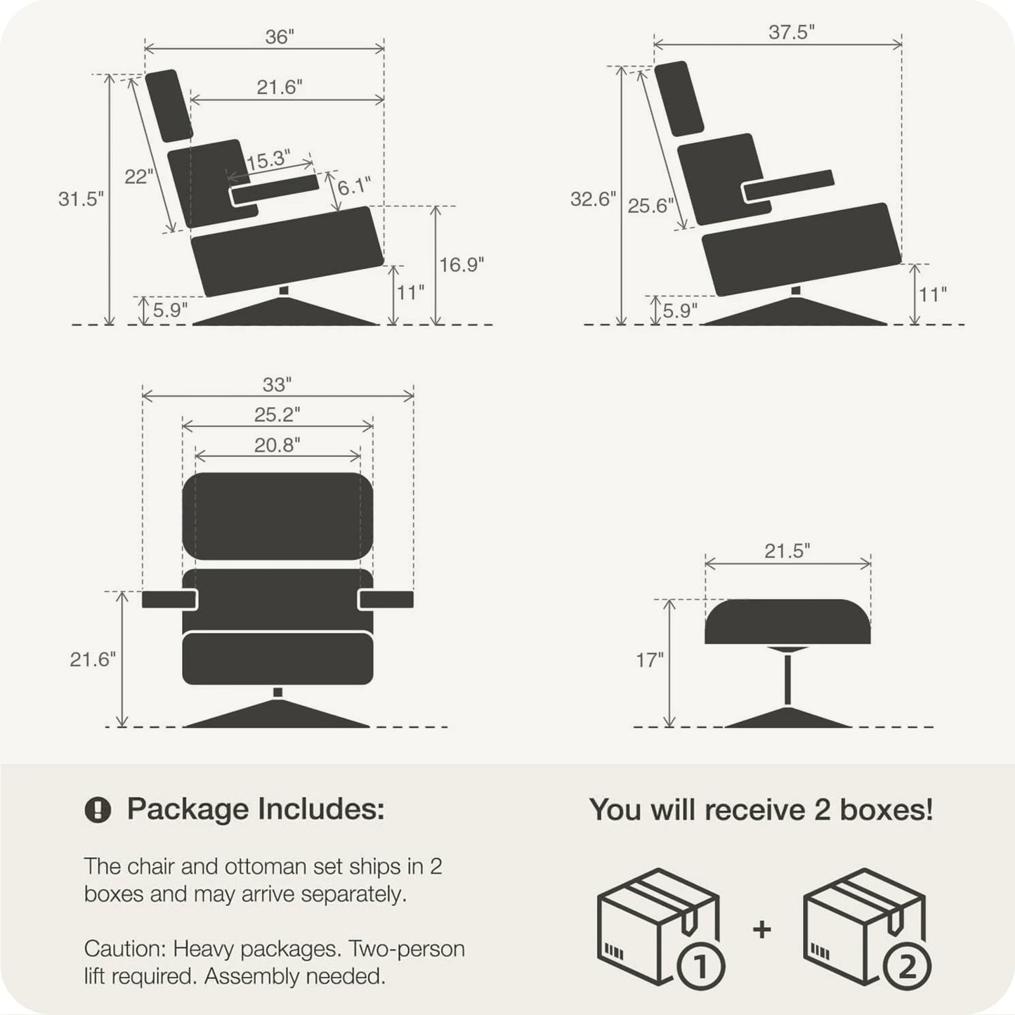 Oberschicht aus Rindsleder, klassischer Liegestuhl, XL-Version mit Armlehne, Drehstuhl, Möbel, Freizeitstuhl für Schlafzimmer, Balkon, Studio