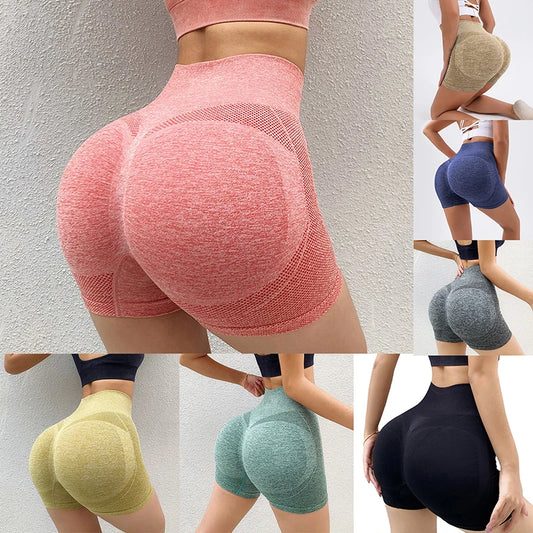 Women Shorts Sports For Women New Cycling Jogging Fitness High Waist Push Up Gym Shorts Leggings Women Yoga Clothing.