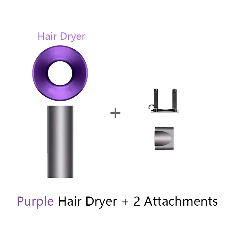 Diffuser Hairdryer Ionic Professional Electric Hair Dryer Leaf Heat Blow Drier With Diffuser Leafless Ion Air Blower Woman 5in1.