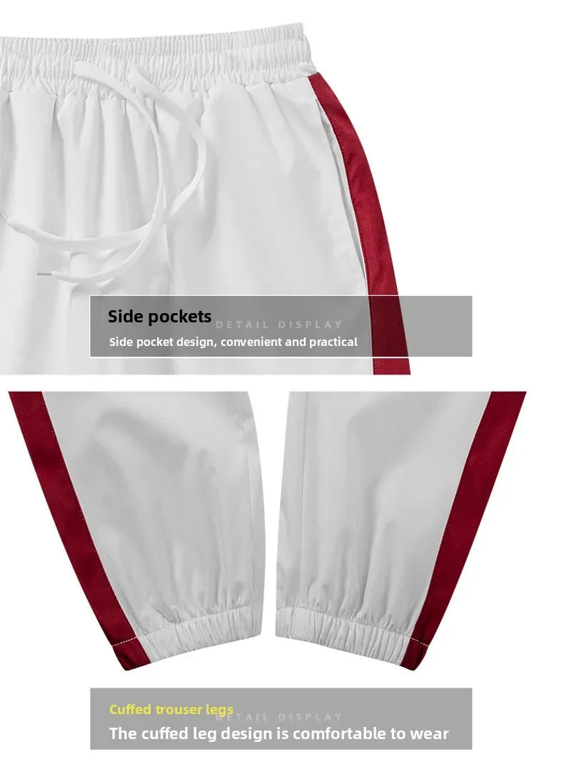 Trendy Men's Sportswear Set Casual Open Cardigan Sweatshirt Jacket with Pants Autumn Winter New Style Cross-Border Clothing