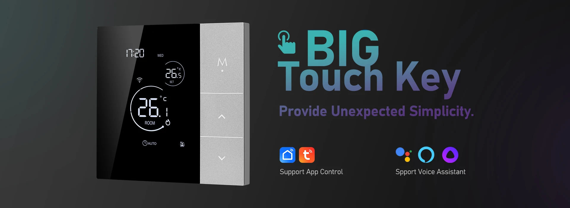 WiFi Thermostat Tuya Smart Home Thermoregulator For Boiler/Electric/Underfloor Heating Temperature Controller Alice Alexa Google.