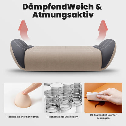 SUKIDA Ergonomischer Racing-Gaming-Stuhl, verstellbar, drehbar, mit Kopfstütze und Lordosenstütze für Büro und Gaming