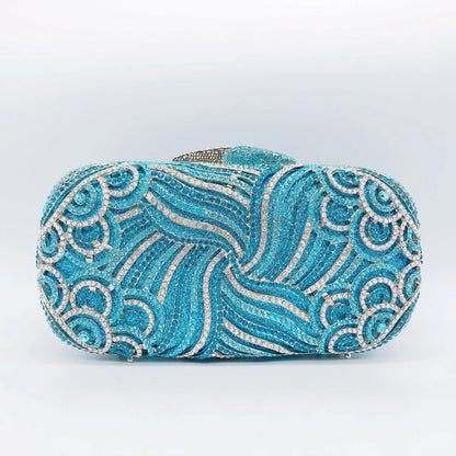 Diamond Dinner Hollow Rhinestone Banquet Clutch Bag Handtassen Dames Bolsos De Fiesta Para Mujer Boda Women's Rhinestone Handbag