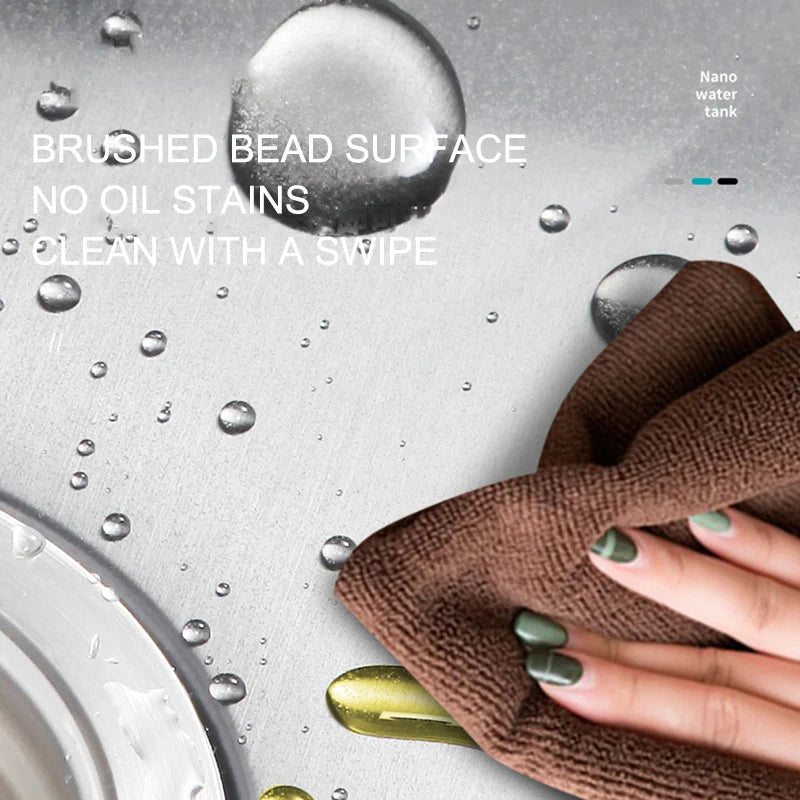 304 Stainless Steel Kitchen Sink Multiple Size Single Bowl Undermount Basin For Kitchen Fixture Improvement With Drainage