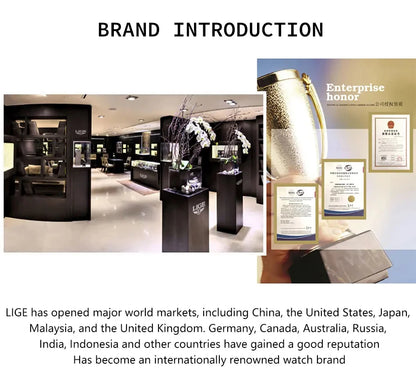 LIGE Fashion Square Quartz Woman Watches Ceramics Elegant Simple Diamond Auto Date Romantic Birthday Gift Leisure Wristwatch New