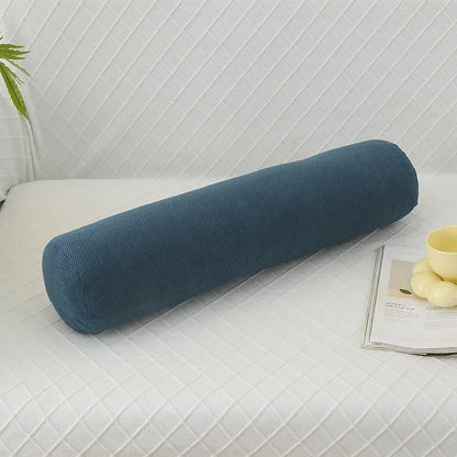 Body Pillow Pregnancy Pillows Chin Lumbar and Leg Support Stomach and Back Sleepers Adjustable Bendable Roll Pillow for Sleeping