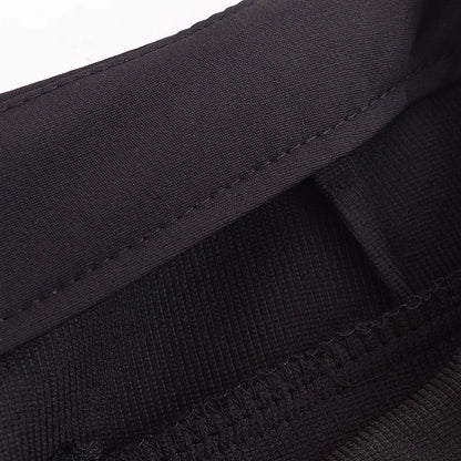 TRAF Shorts for Women Fashion Autumn Winter New Comfortable Casual Solid Color Side Zip Middle-waisted A-line Culotte Skirt Pant.