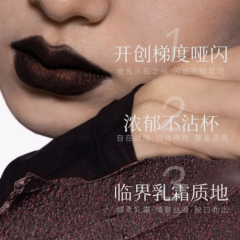 Girlcult Matte Nude Lipstick Velvet Cosmetic Long Lasting Waterproof Non-Stick Cup Lip Glaze Lip Makeup Gift for Girls and Women.