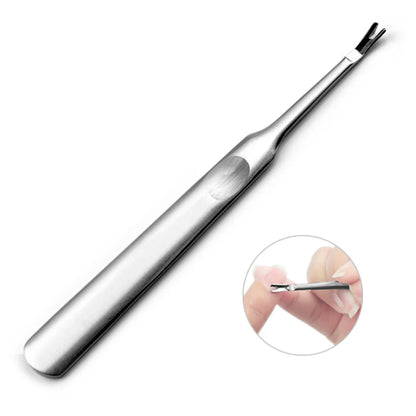 High Quality Stainless Steel Cuticle Pusher Trimmer Remover Pedicure Manicure Nail Art Tools.