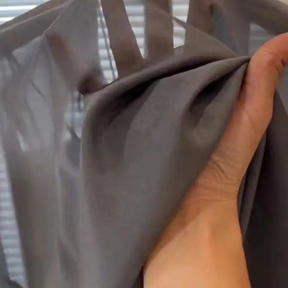 Sheer Chiffon Shirt Women's Casual UV Resistant Cardigan Summer Thin Commuting Coat Japanese Fashion Mesh Sunscreen Clothing Y2k.