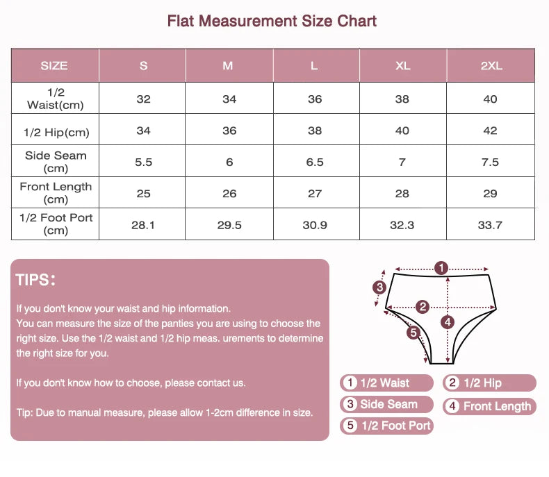 Bikini Menstrual Panties Eco-friendly Reusable Breathable Leakproof Period Underwear for Women Bamboo Fibre.