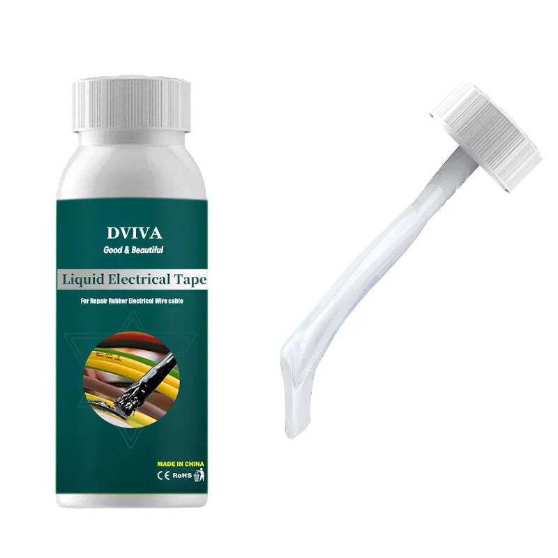Liquid Electrical Tape Waterproof Insulation Paste Sealant Wire Cable Coat Fix Line Glue Repair Glue Insulation Glue 15~300ml.