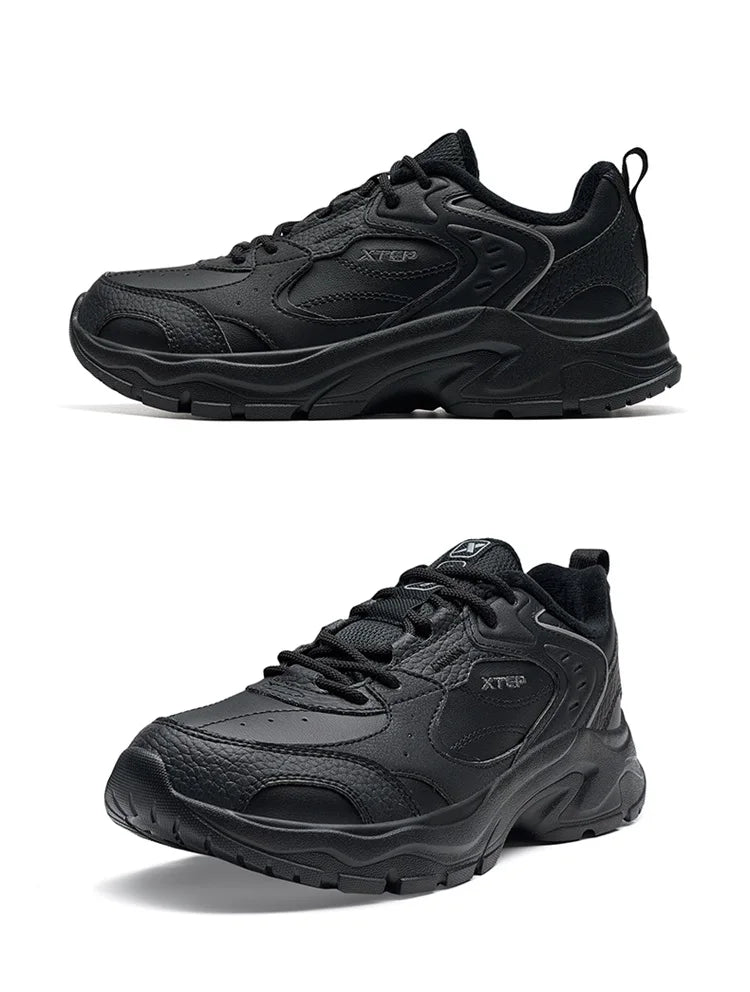 Xtep Cotton Shoes For Women 2024 Winter Warm Soft Sports Shoes Trendy Retro Durability Comfortable Sneakers 876418370026.