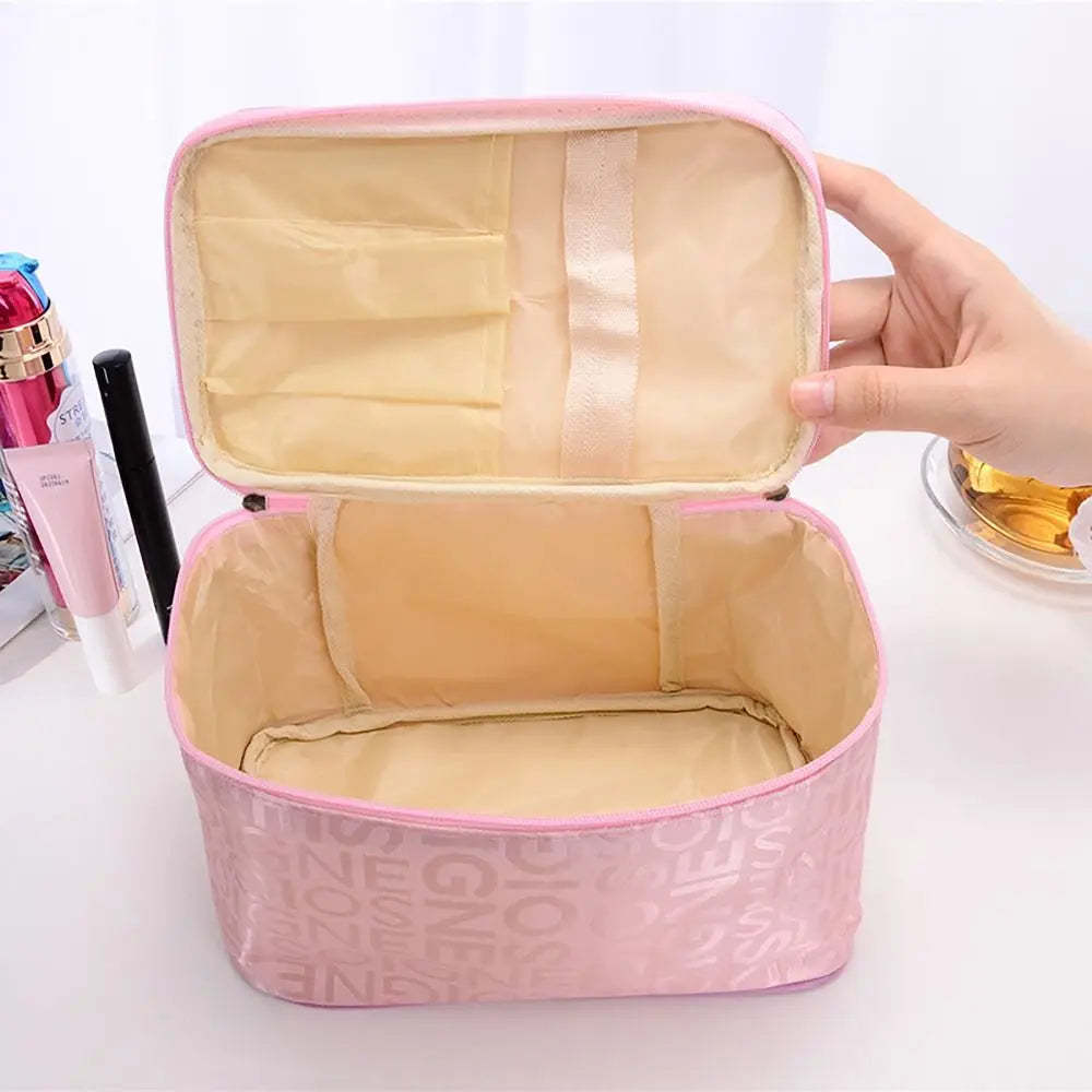 Storage Organizer Makeup Bag Convenient Large Capacity Makeup Accessory Cosmetic Pouch Waterproof Travel Cosmetic Bag Home.