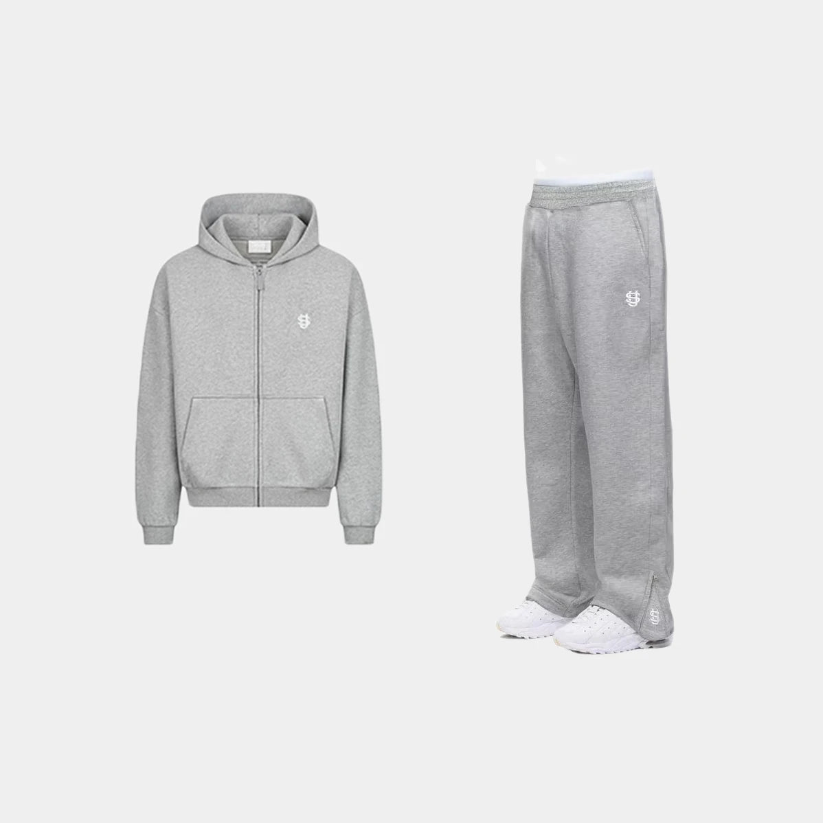 Y2k New Embroidered Retro Compact Disc pattern Set Man Clothes Hoodies Streetwear Gothic Couple Harajuku Sweatshirts Sweatpants