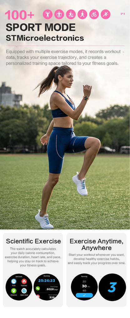 VALDUS VL60 Pro 2025 New Smartwatch For Women Men  AMOLED Screen Bluetooth Call IP68 Waterproof  Fitness Sports Smart Watch Gift.