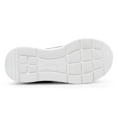 Fitville Wide Men'S Slip-On Running Shoes Lightweight Breathable Outdoor Casual Sports Walking Shoes Sneakers For Swollen Feet