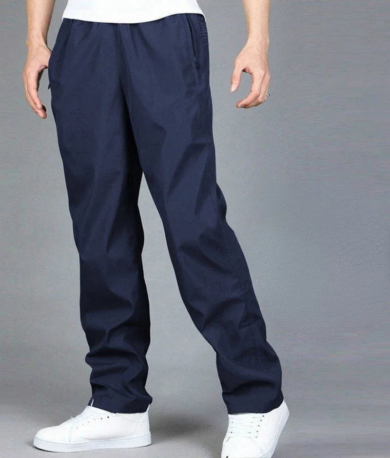 Men's Pants Sweatpant Quick Dry Breathable Pants Spring Sports Trouser Elastic Waist Straight Wide Joggers Running Tracksuit Men.