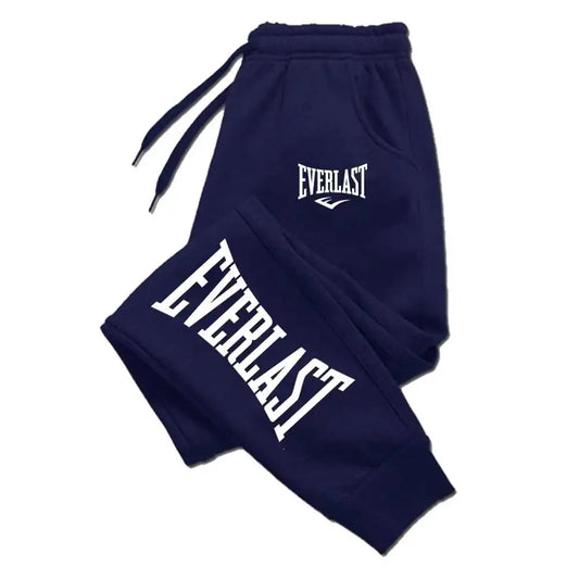 2025, Hosen, Fleece, Streetwear, Sport, übergroße Jogger-Trainingshose, EVERLAST, Herren- und Damen-Jogginghose, Laufen, 2025, Kleidung