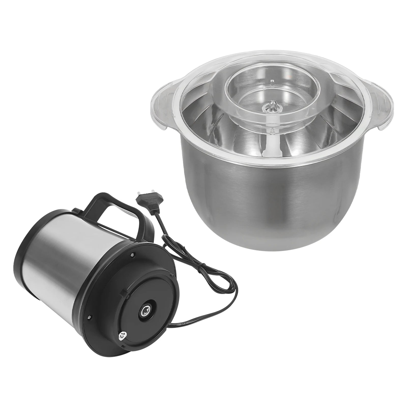 800W Stainless Steel Kitchen Meat Grinder, Electric Meat Grinder, Kitchen Lamb, Beef, Pork Minced Meat Mixer.