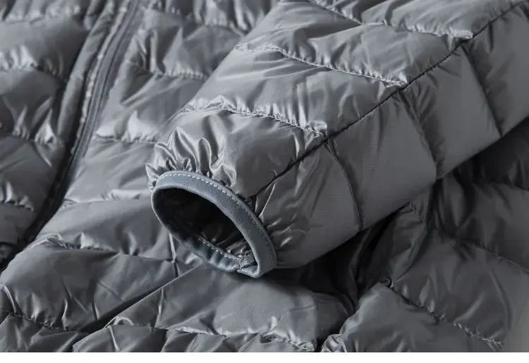 2026 Portable Lightweight ort down Jaet for Men Autumn Winter Cotton Padded Stand Collar Warm Casual ly Friendly Outerwear.