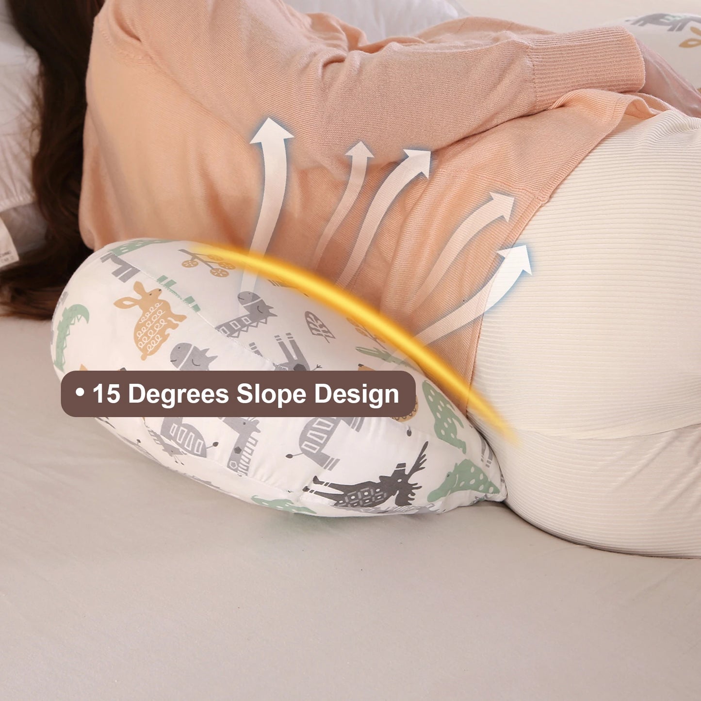 Wedge Pregnancy Pillow for Sleeping 2024 Adjustable Comfort Full Body Pillow Support Pillow for Pregnant Maternity Body Pillow.