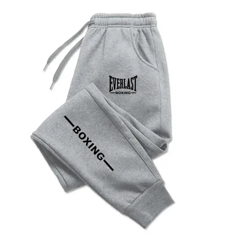 New Autumn EVERLAST Printed Jogging Pants Men's Tracksuit Pants for Men Sweatpants Jogger Men Brushed Gym Women Winter Trousers.