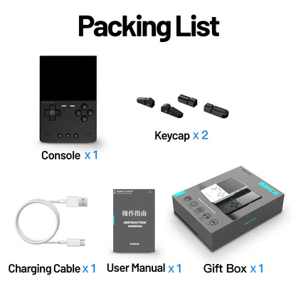 TRIMUI BRICK Retro Handheld Game Console Portable Video Player Linux System Open Source 3.2 Inch Palm Phone Games For Gifts