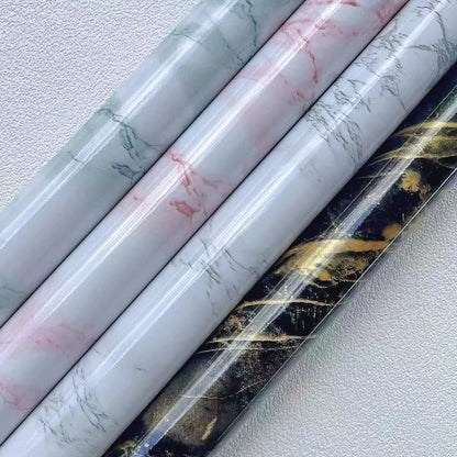 Rosa und grüne ölbeständige Aufkleber für die Küche, Marmormuster, Möbelrenovierung, Hintergrund, selbstklebende Tapete