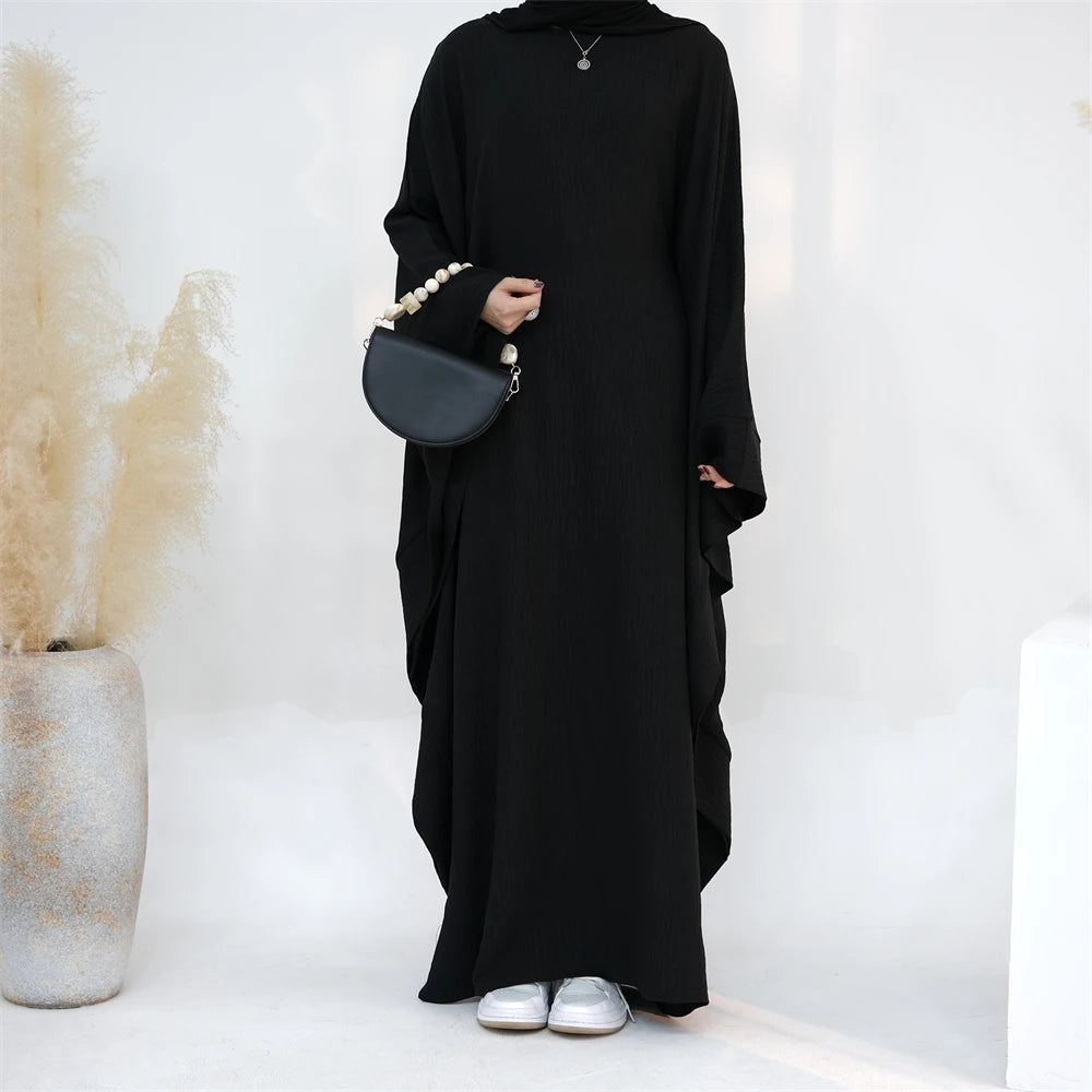 Ramadan Eid Dubai Linen Khimar Abaya Damen Muslim Maxi Dress Kebaya Kaftan Abayas For Women Caftan Robe Femme Musulmane Vestidos.