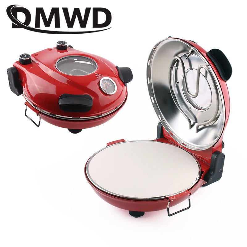 Elektrische Scone Maschine Pfannkuchen Backform 12 Zoll handgemachte italienische Pizza ofen Crêpe Bratpfanne Brot Abtauen Grill Herd Röster