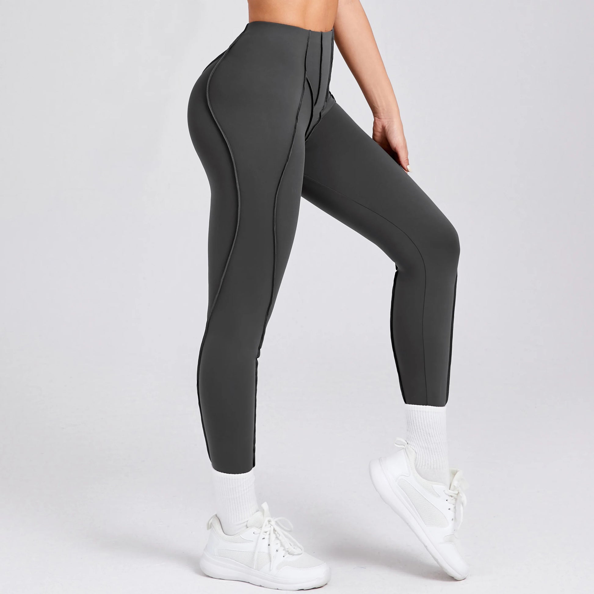 Women Nude Straps Yoga Pants Squat Proof Workout High Waist Leggings Fitness Pant Female Active Wear Legging.
