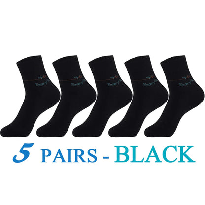5 Pairs/Lot Running Socks Men Sports High Quality Cotton Colorful Outdoor Cycle Casual Breathable Long Sock Male Gifts 5 Styles