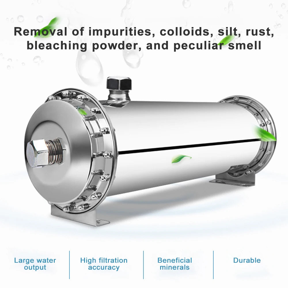 3000L Water Filter Machine 304 Stainless Steel Direct Drink Water Purification Equipment For Kitchen Restaurant Drink Filters.