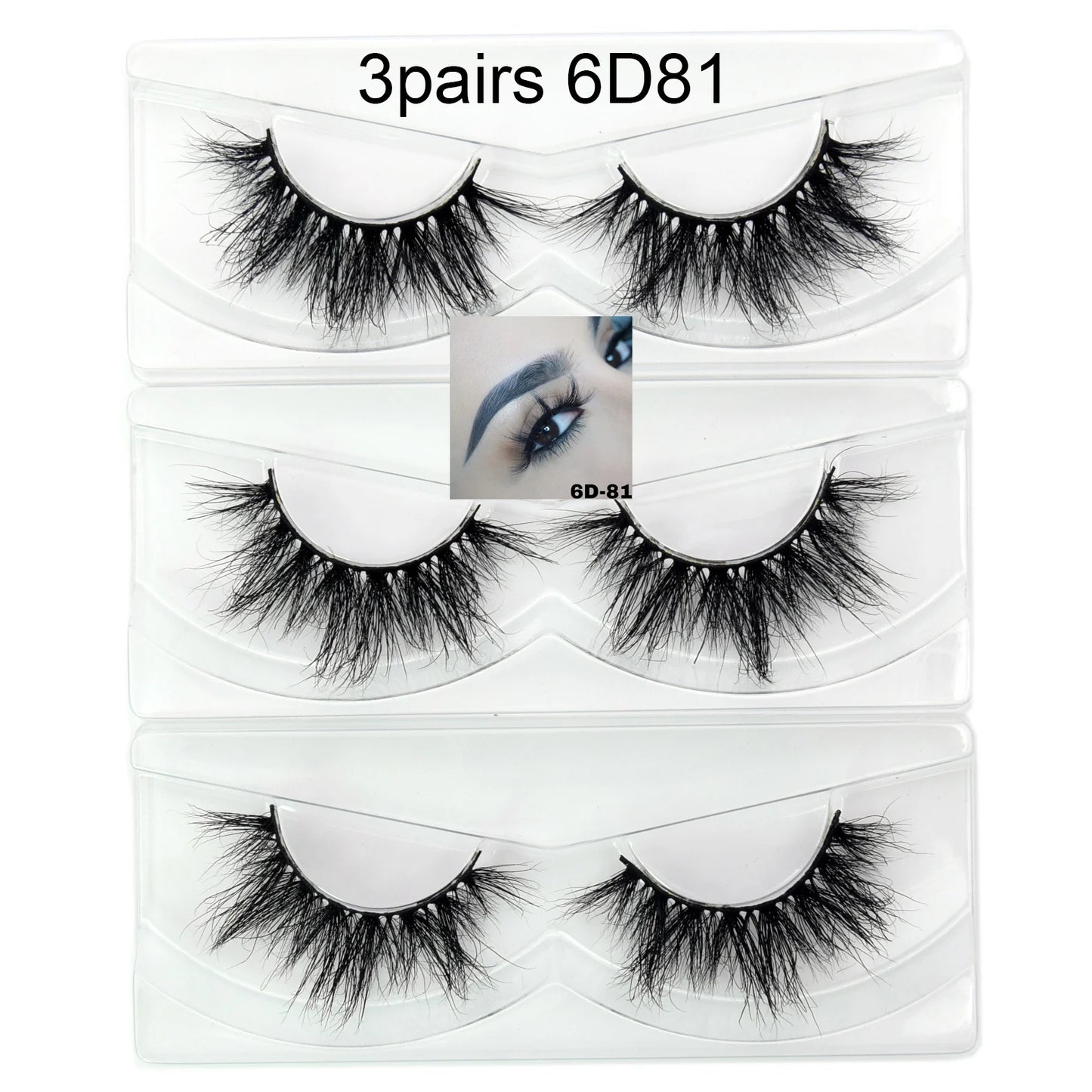 Visofree Eyelashes 3D Mink Lashes High Volume Handmade Mink False Eyelashes Thick Full Strip Lashes Cruelty Free cilios posticos