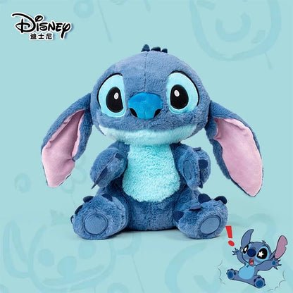 Genuine Disney Kawaii Stitch Stuffed Toys Cartoon&Cute Lilo&Stitch Plush Dolls Throw Pillow BirthdayGift For Kids Boy Girlfriend.