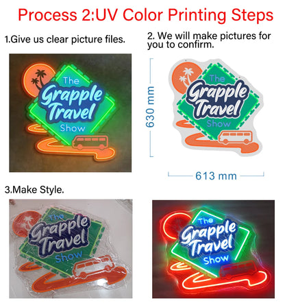 Custom Neon Sign Led Light Personalized Custom Logo Wall Decor Neon Sign For Store Wedding Happy Birthday Party Bar Neon Sign