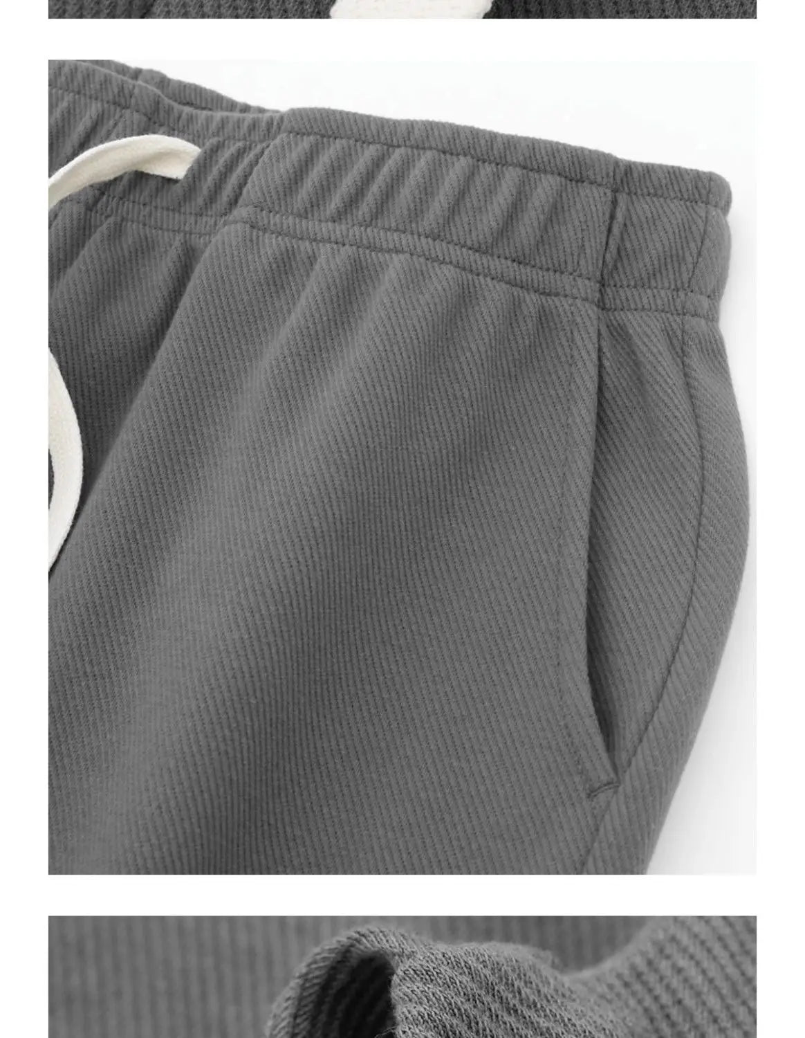 Männer Lose Gerade Hosen Diagonal Streifen Elastische Taille Alle-spiel Knöchel Länge Hosen Frühling Herbst Casual Outdoor Jogginghose.