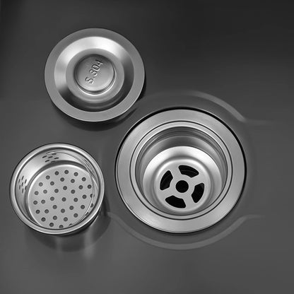 Wäschewaschbecken aus Edelstahl 201, Wäschewaschbecken mit ausziehbarem Wasserhahn, Waschbecken mit Schrank für Küchen, Restaurants, Dessertgeschäfte