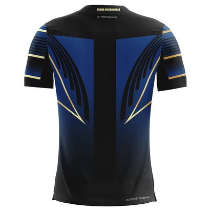 Men's Training UFC Breathable Sportswear T-shirts Outdoor Male Leisure Short-Sleeved Jersey Boys Running Fitness Tops.