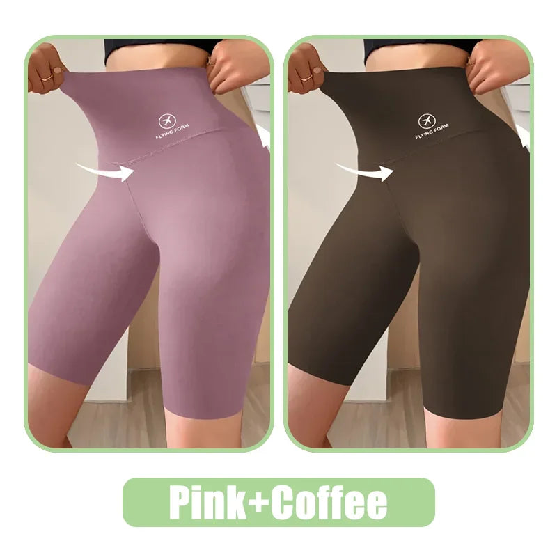 M-XL Women Shorts Sports Shorts For Women New Cycling Jogging Fitness High Waist Push Up Gym shorts Leggings Yoga Clothing.