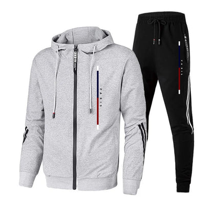 Fashion Men's Tracksuit Autumn Winter Casual Quality Pullover Single Sweatshirt Hoodies Sweatpants Sports Outdoor Daily Clothing.