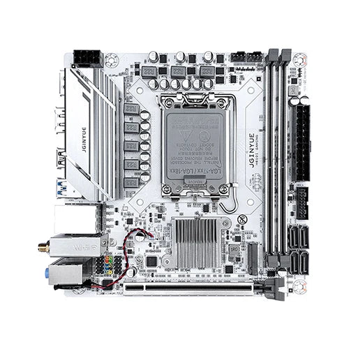 JGINYUE H610 Motherboard LGA1700 Support Intel Core i3/i5/i7/i9 12th 13th Processor Dual channel DDR4 Memory H610i GAMiNG.