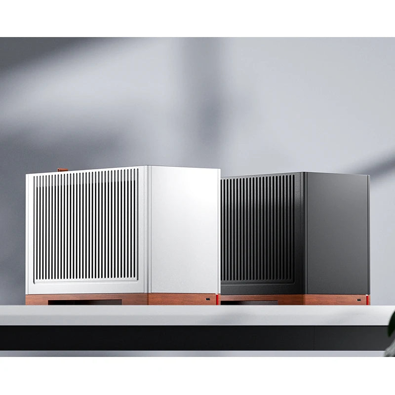 Jonsbo T9 Aluminum Alloy ITX Chassis Computer Desktop Host Shell Type-C 11L Small PC Case With PCIE 4.0 GPU Adapter Cable.