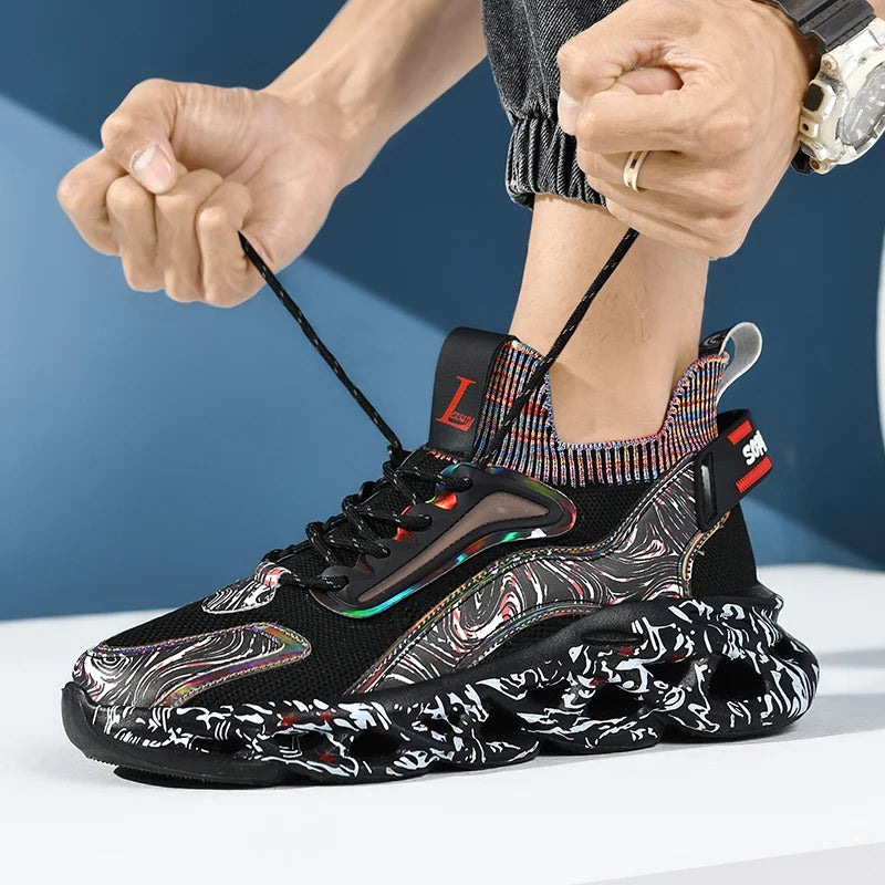 Shoes men Sneakers Male casual Mens Shoes tenis Luxury shoes Trainer Race Breathable Shoes fashion loafers running Shoes for men.