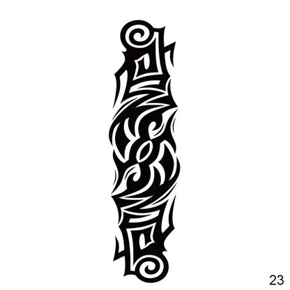 16 Designs Full Arm Temporary Tattoo Sleeve Waterproof Tattoos For Cool Men Women Tattoos Stickers On The Body Art #272596