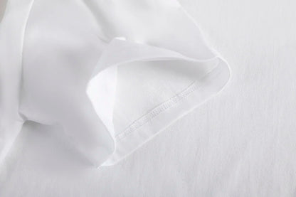 Men's Sports Streetwear Summer Breathable Casual T-shirt Set Outdoor Fitness 2-in-1 Compression Shorts Workout Track Clothes.